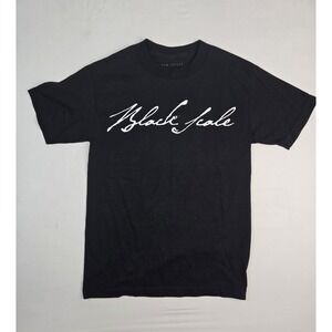 Black Scale t shirt tee size Small Signature Logo black NWOT